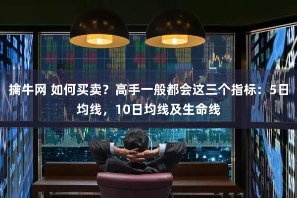 擒牛网 如何买卖？高手一般都会这三个指标：5日均线，10日均线及生命线